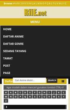 RiiE net - Nonton Online Anime Subtitle Indonesia screenshot 3