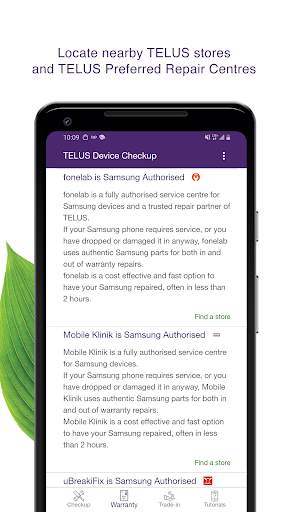 TELUS Device Checkup® 4 تصوير الشاشة