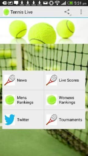 Tennis Live screenshot 1