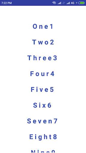 Number Spelling in  Audio 2 تصوير الشاشة