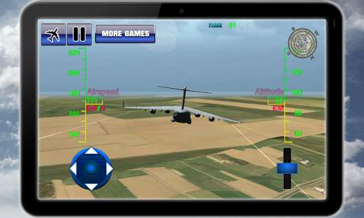 Transport plane simulator 3D! скриншот 2