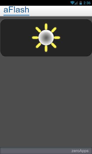 aFlash flashlight screenshot 3