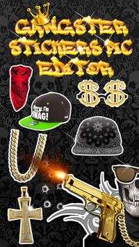 Gangster Stickers Pic Editing screenshot 1