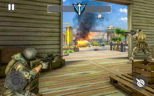 Cover Fire Shooter 3D: Offline Sniper Shooting screenshot 2