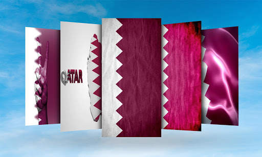 Qatar Flag Wallpaper screenshot 3