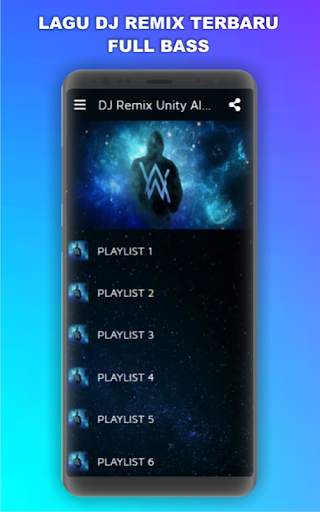 DJ Unity Alan Walker Remix Terbaru - Offline screenshot 2