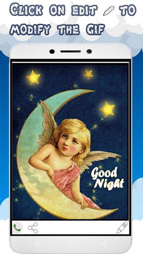 Good night gif screenshot 1