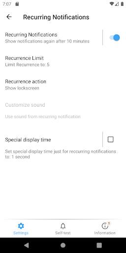 Glimpse Notifications скриншот 4