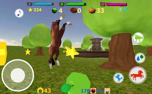Horse Simulator 3d Animal Game: horse adventure screenshot 16