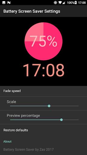 Battery Screen Saver - Customizable Daydream screenshot 6