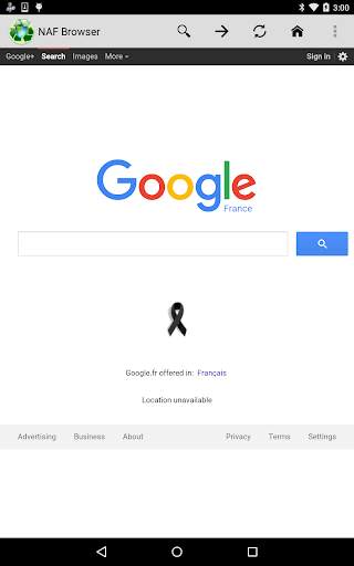 Browser without incognito mode screenshot 3