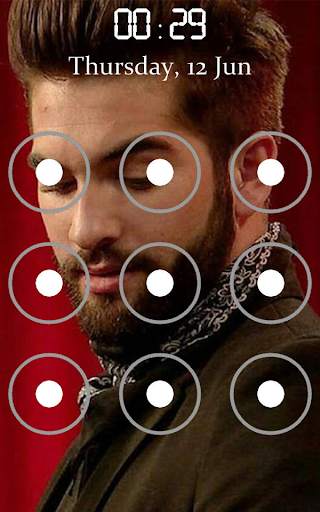 Kendji Girac Pattern Lock Screen screenshot 2