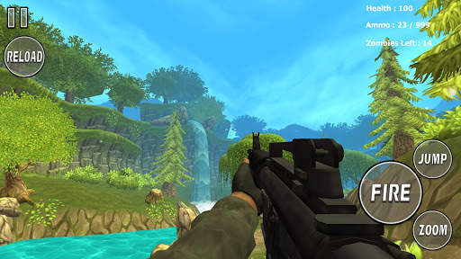 Jungle Zombies Shooter screenshot 1