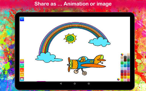 Unicorn Coloring Pages Game for kids glitter screenshot 16
