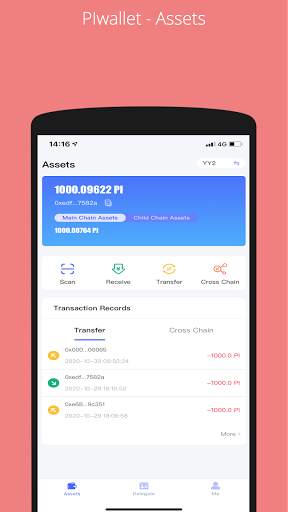 PIwallet screenshot 1