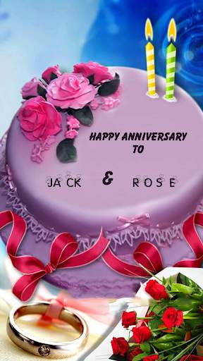 Name On 3D Anniversary Cake screenshot 5