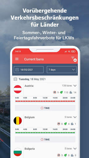 Bans For Trucks - LKW screenshot 2