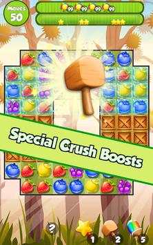 Fruit Crush Smash Match Three screenshot 2