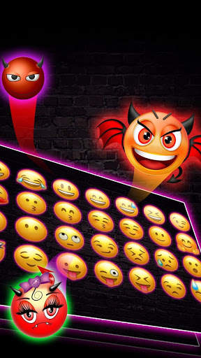 Sparkle Neon Lights  Keyboard Theme स्क्रीनशॉट 3