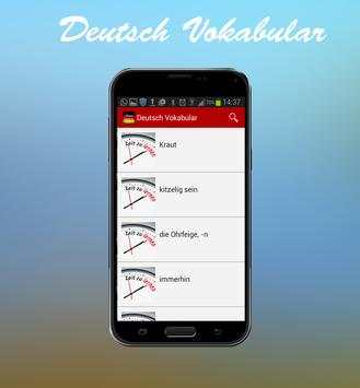 Deutsch Vokabular 2 تصوير الشاشة