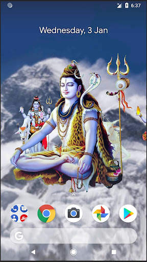 4D Shiva Live Wallpaper screenshot 1