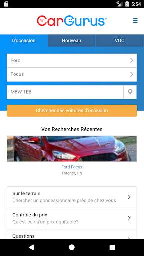 CarGurus screenshot 1
