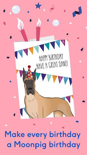 Moonpig: Birthday Card Maker & Gift Shopping App screenshot 2