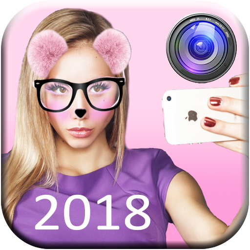 Snap Face Photo Editor: Cute Cat Face Sticker 2018 icon