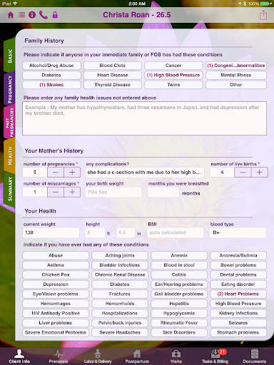 Mobile Midwife EHR Client Port screenshot 12