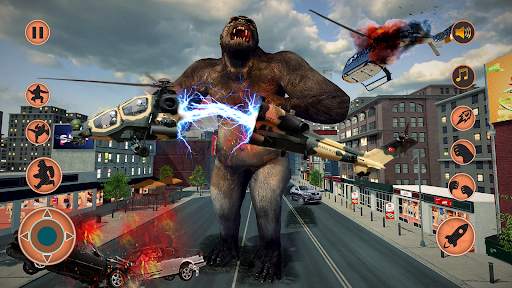 Flying Gorilla Animal Sim 3D screenshot 2