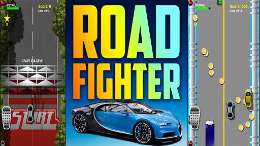 Road Fighter Tilt Car Race screenshot 1