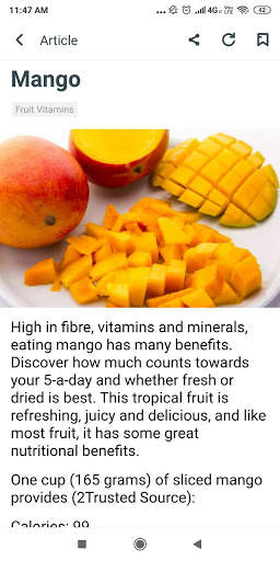 Fruits Vitamins & Vegetables Vitamins screenshot 3