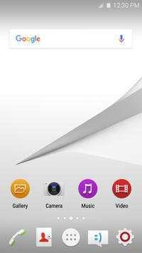 Wave Z5 Launcher Theme screenshot 2