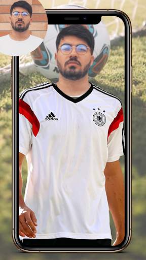 Selfie with Football Players - Photo Editor 4 تصوير الشاشة
