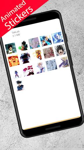 WA Stickers Dragon Saiyanz screenshot 4