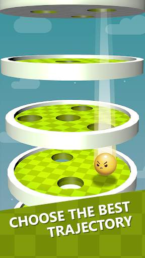 Fall Down Golf: ball maze escape, labyrinth puzzle screenshot 4