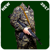 Military Photo Suit icon