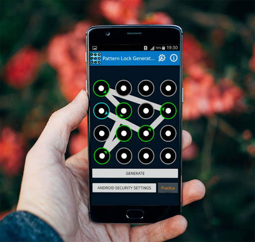 Lock Pattern Generator Applock Screen Pin Passcode 7 تصوير الشاشة