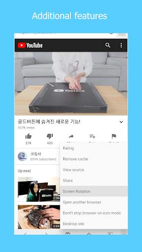 Floating Top Browser (Streaming/Multi Browser) screenshot 5