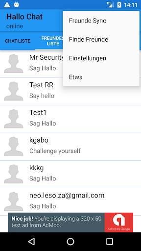 Hallo Chat screenshot 2