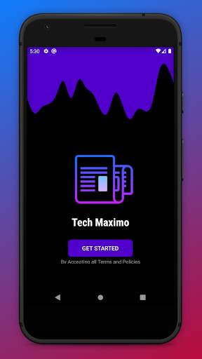 Maximo : Flashy News Application screenshot 2