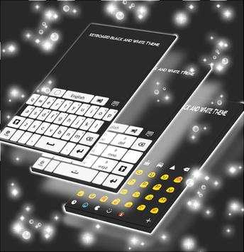 Keyboard Black and White Theme screenshot 4