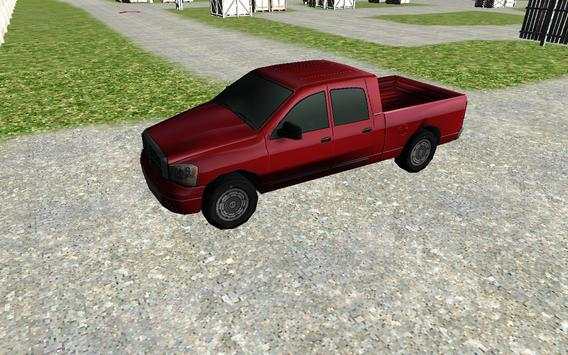 4x4 Truck Parking 3D Sim 2015 screenshot 1
