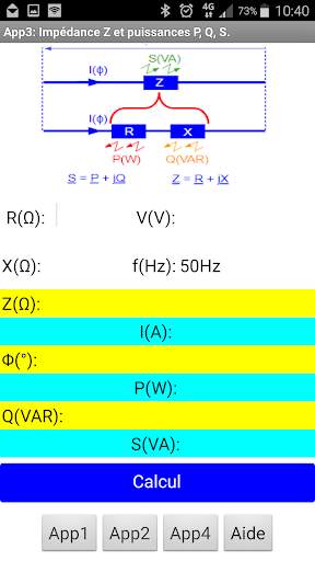 Circuits alimentés en courant alternatif скриншот 2