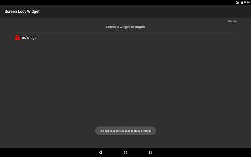 Screen Off (Lock) Widget 24 تصوير الشاشة