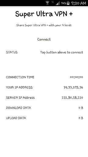 Super Ultra VPN Plus ( Free VPN For Android ) screenshot 2