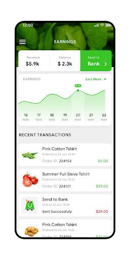 GroShop Seller - Template screenshot 5
