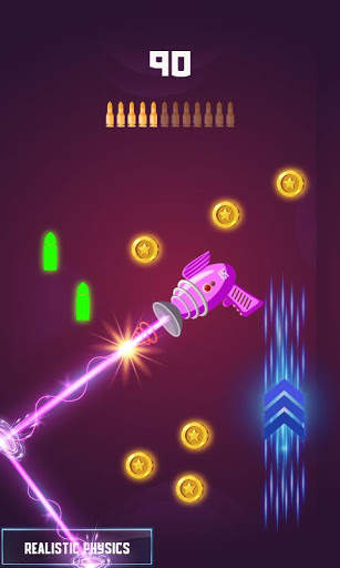 Flip Gun: Simulator Gun Shooting Game. screenshot 1