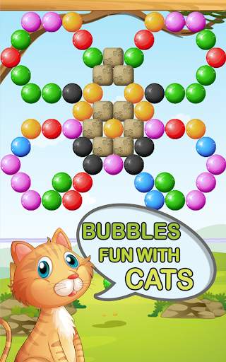 Cats bubble shooter screenshot 1