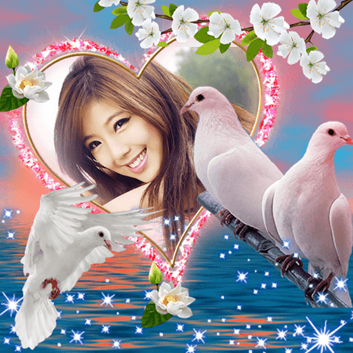 Love Birds Photo Frame icon